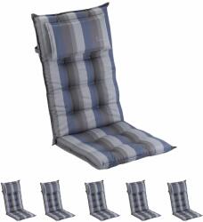 Blumfeldt Sylt, pernă tapițată, pernă pentru scaun, spătar mai înat, poliester, 50 × 120 × 9 cm, 6 x pernă bancă (10036536+ 10036534) (10036536+	10036534)