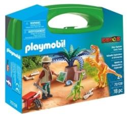 Playmobil Set Portabil - Dinozauri Playmobil APM70108
