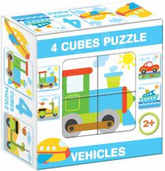 Dohány Mesekockák Közlekedési eszközök Dohány 4 darab 24 hó-tól (DH59906)