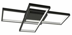 LEDmaster Galaxis Orion 72 W-os, 56x37 cm fekete LED távirányítós mennyezeti lámpa (3603)