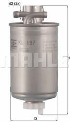 MAHLE filtru combustibil MAHLE KL 197 (KL 197) - automobilus