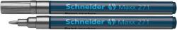 Schneider Marker cu vopsea SCHNEIDER Maxx 271, varf rotund 1-2mm - argintiu (S-127154) - officeclass