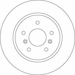TRW Disc frana TRW DF6787 (DF6787) - automobilus