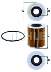MAHLE Filtru ulei MAHLE OX 413D2 (OX 413D2) - automobilus