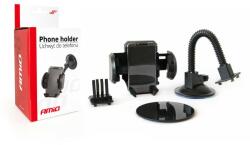 AMiO autós mobiltelefontartó állítható többfunkciós HOLD-03 (01250)