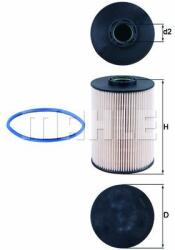 MAHLE filtru combustibil MAHLE KX 211D (KX 211D) - automobilus