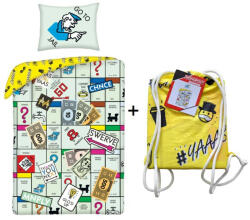  Monopoly ágyneműhuzat + tornazsák szett (1104)