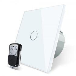 Livolo Intrerupator LIVOLO simplu wireless cu touch si telecomanda inclusa alb, VL-C7-C1/701R-11 (VL-C7-C1/701R-11)