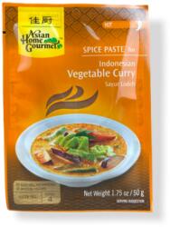 Asian Home Gourmet Indonéziai Zöldséges Curry Fűszerpaszta, 50gr (Asian Home Gourmet) (8886390201034  03/01/2027 (12+12db))