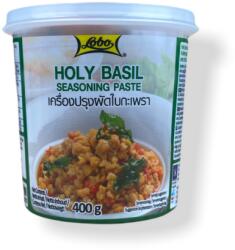 Lobo Thai Bazsalikomos Fűszerpaszta (Pad Kra Pao), 400gr (Lobo) (8850030020095  28/10/2026 (12db) 13/05/2026 (12db))