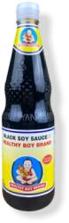 YAN WAL YUN Sötét Szójaszósz, Formula A, 700ml (Healthy Boy) (8850206061044  5365-1 34688  19/12/2026 (60db))