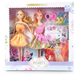 Magic Toys Beauty Girl Best Friends divat baba szett kiegészítőkkel (MKL495113)