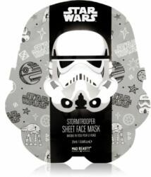 Mad Beauty Star Wars Storm Trooper mască textilă hidratantă cu extracte de ceai verde 25 ml