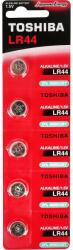 Toshiba Set 5 baterii alcaline Toshiba, tip AG13/LR44
