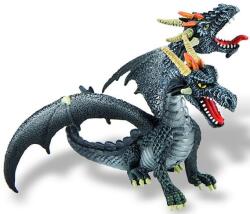 BULLYLAND Dragon negru cu 2 capete (BL4007176755976) - bekid Figurina
