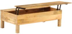 vidaXL Măsuță de cafea, 110 x 55 x 35 cm, lemn masiv de mango (246320) - vidaxl Masa de cafea