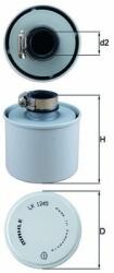 MAHLE Filtru de aer, compresor (aer de aspirație) MAHLE LX 1245 (LX 1245) - automobilus