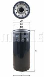 MAHLE filtru combustibil MAHLE KC 300 (KC 300) - automobilus