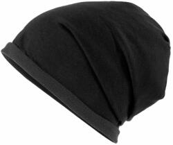 Daiber Căciulă Single Beanie MB7131 - Neagră / gri închis (MB7131-1776690)