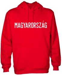 Magyarország pulóver felnőtt kapucnis piros L
