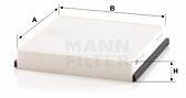 Mann-filter Filtru, aer habitaclu MANN-FILTER CU 1931-2 (CU 1931-2)