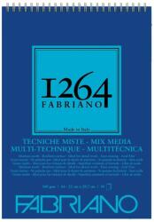 Fedrigoni Bloc hartie pictura Mix Media 1264 Fabriano, 29.7 x 42 cm (A3), 300 g/mp, 30 coli