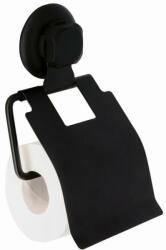 Compactor WC-papír tartó Bestlock Black, tapadókorongos rendszer - fúrás nélkül