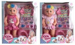 Magic Toys Pisilős lány baba bilivel és kiegészítőkkel (MKL258305)