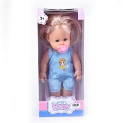 Magic Toys Szőke hajú baba hanggal és cumival - 35 cm (MKL546332)