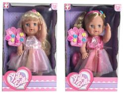 Magic Toys Pisilős hajas baba unikornisos ruhában - 30 cm (MKL257873)