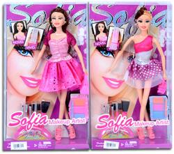 Magic Toys Sofia Sminkmester baba 2 változatban (MKF257511)