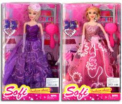 Magic Toys Sofi Divatbaba fésűvel (MKG181811)