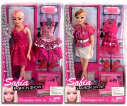 Magic Toys Sofia Fashion Show baba extra ruhával és kiegészítőkkel (MKD789413)