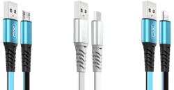 XO NB154 micro USB adatkábel (Ezüst) - 1 m, 2A