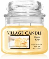 Village Candle Maple Butter lumânare parfumată (Glass Lid) 262 g