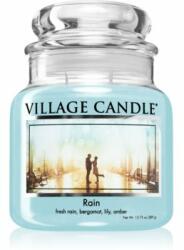 Village Candle Rain lumânare parfumată (Glass Lid) 389 g
