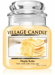 Village Candle Maple Butter lumânare parfumată (Glass Lid) 389 g