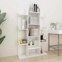 vidaXL Bibliotecă, alb, 86x25, 5x140 cm, PAL (808900) Biblioteca