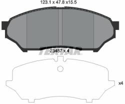 TEXTAR set placute frana, frana disc TEXTAR 2348701 (2348701)
