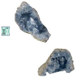  Geoda Naturala Celestit - 13x11x6 cm - Unicat