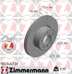 ZIMMERMANN Disc frana ZIMMERMANN COAT Z 150.3467. 20 (150.3467.20)