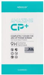 Nillkin CP+ PRO képernyővédő üveg (2.5D kerekített szél, íves, full glue, karcálló, UV szűrés, 0.33mm, 9H) FEKETE Honor X10 5G (GP-99125)