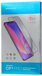 Nillkin CP+ PRO képernyővédő üveg (2.5D kerekített szél, íves, full glue, karcálló, UV szűrés, 0.33mm, 9H) FEKETE Xiaomi Redmi Note 8T (GP-92318)