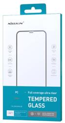 Nillkin ULTRA CLEAR képernyővédő üveg (3D, full cover, 0.33mm, 9H) FEKETE Apple iPhone 12 Pro Max (GP-101663)