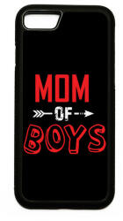 printfashion Mom of boys - Telefontok - Fekete hátlap (2488724)