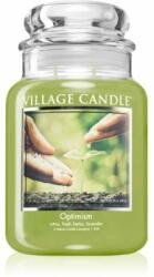 Village Candle Optimism lumânare parfumată (Glass Lid) 602 g