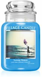 Village Candle Summer Breeze lumânare parfumată (Glass Lid) 602 g