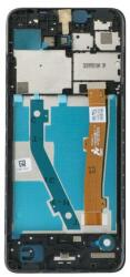 NBA001LCD1011171 TCL 10 SE fekete OEM LCD kijelző érintővel kerettel, előlap (NBA001LCD1011171)