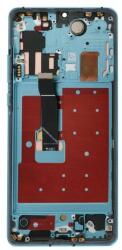 NBA001LCD1011173 Huawei P30 Pro OEM OLED kijelző érintővel Aurora kék kerettel, előlap (NBA001LCD1011173)