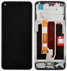 NBA001LCD1011174 Oneplus Nord N200 5G fekete OEM LCD kijelző érintővel kerettel, előlap (NBA001LCD1011174)